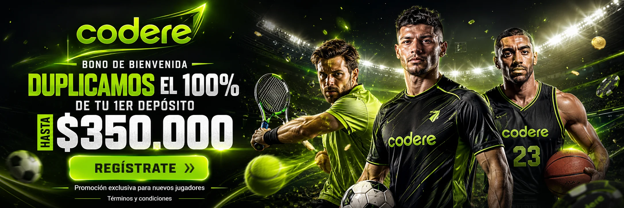 Codere  -  games grid